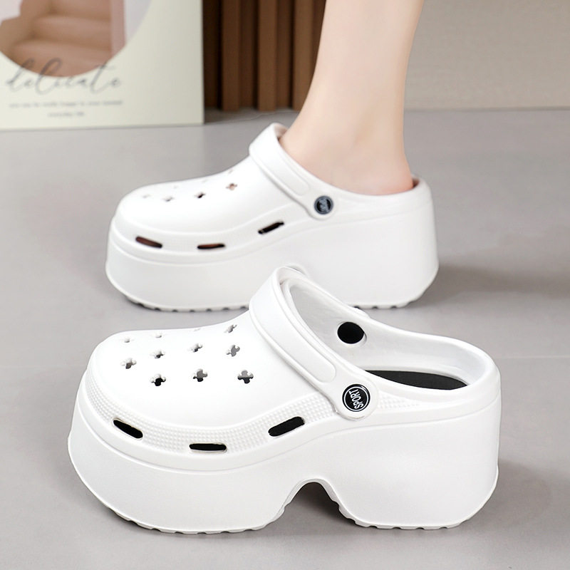Women'S Shoes Water Resistant - Grube Damskie Sandały 2026 Nowe Letnie