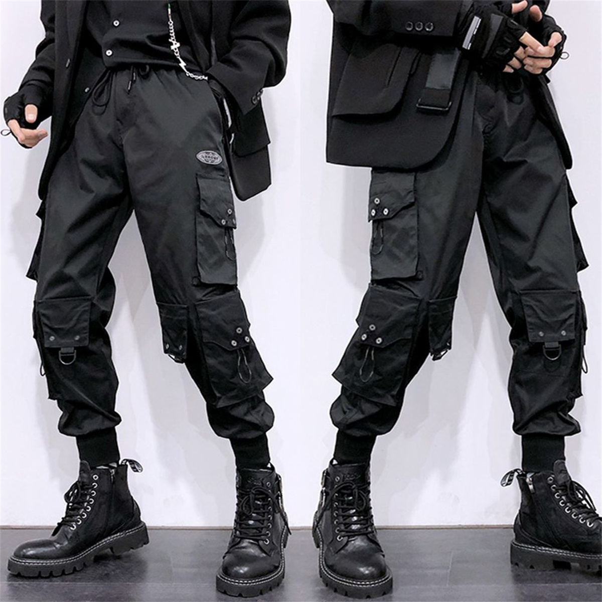 Women Shoes Joggers - Spodnie cargo w stylu Y2K z