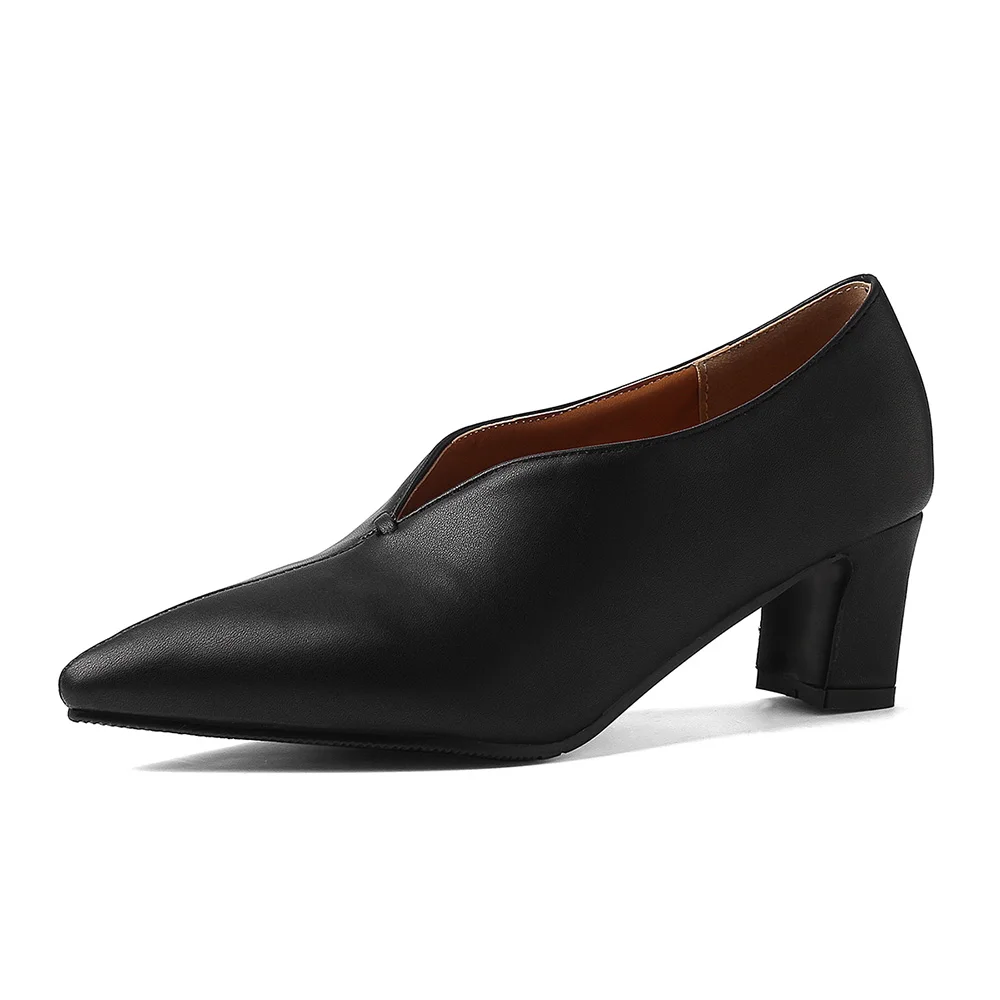 Brand New Pointed Toe Black Gr – Women'S Shoes Big Feet recenzja i cena
