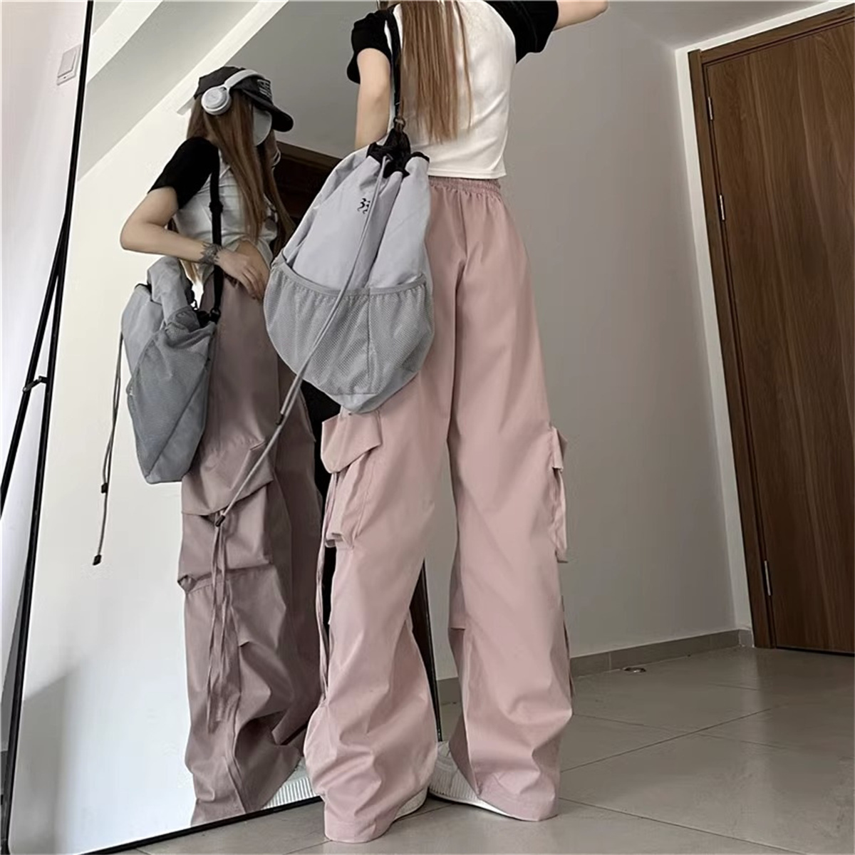 Damskie spodnie cargo plus siz – Women Shoes Joggers recenzja i cena