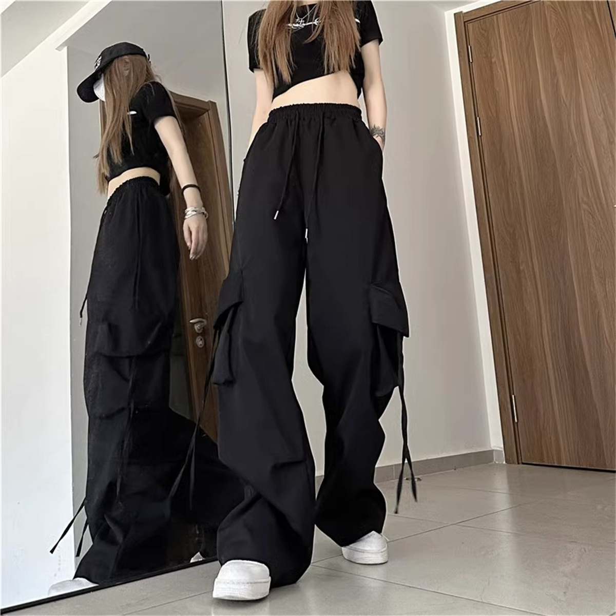 Damskie spodnie cargo plus siz – Women Shoes Joggers recenzja i cena