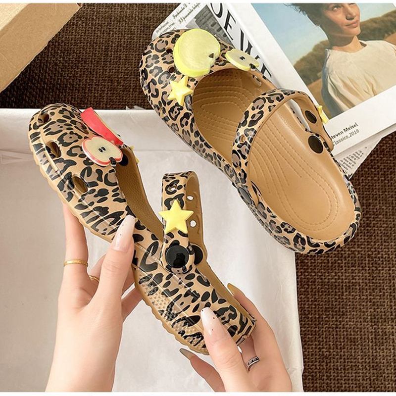 Retro Leopard Print Ballet Hol – Women'S Shoes Water Resistant recenzja i cena