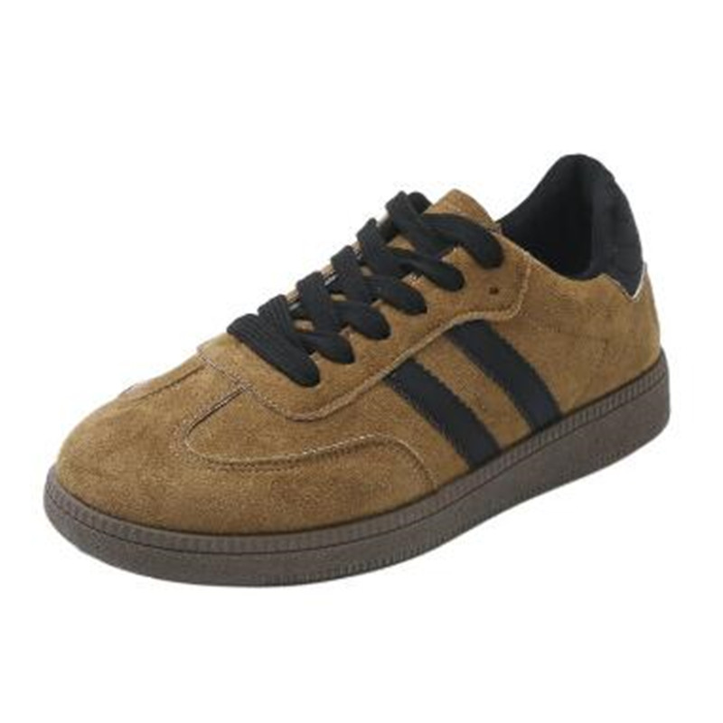 Nowe Retro Okrągłe Skórzane Bu – Women Shoes Sneakers recenzja i cena