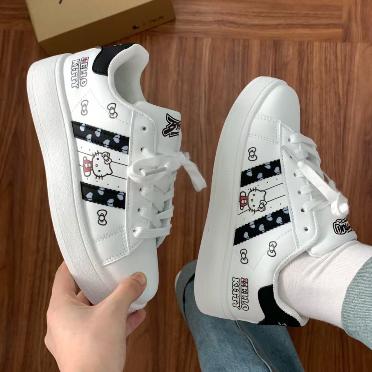 Modne buty Hello Kitty, codzie – Women Shoes Sneakers recenzja i cena
