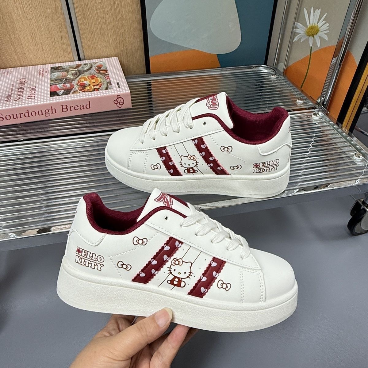 Modne buty Hello Kitty, codzie – Women Shoes Sneakers recenzja i cena