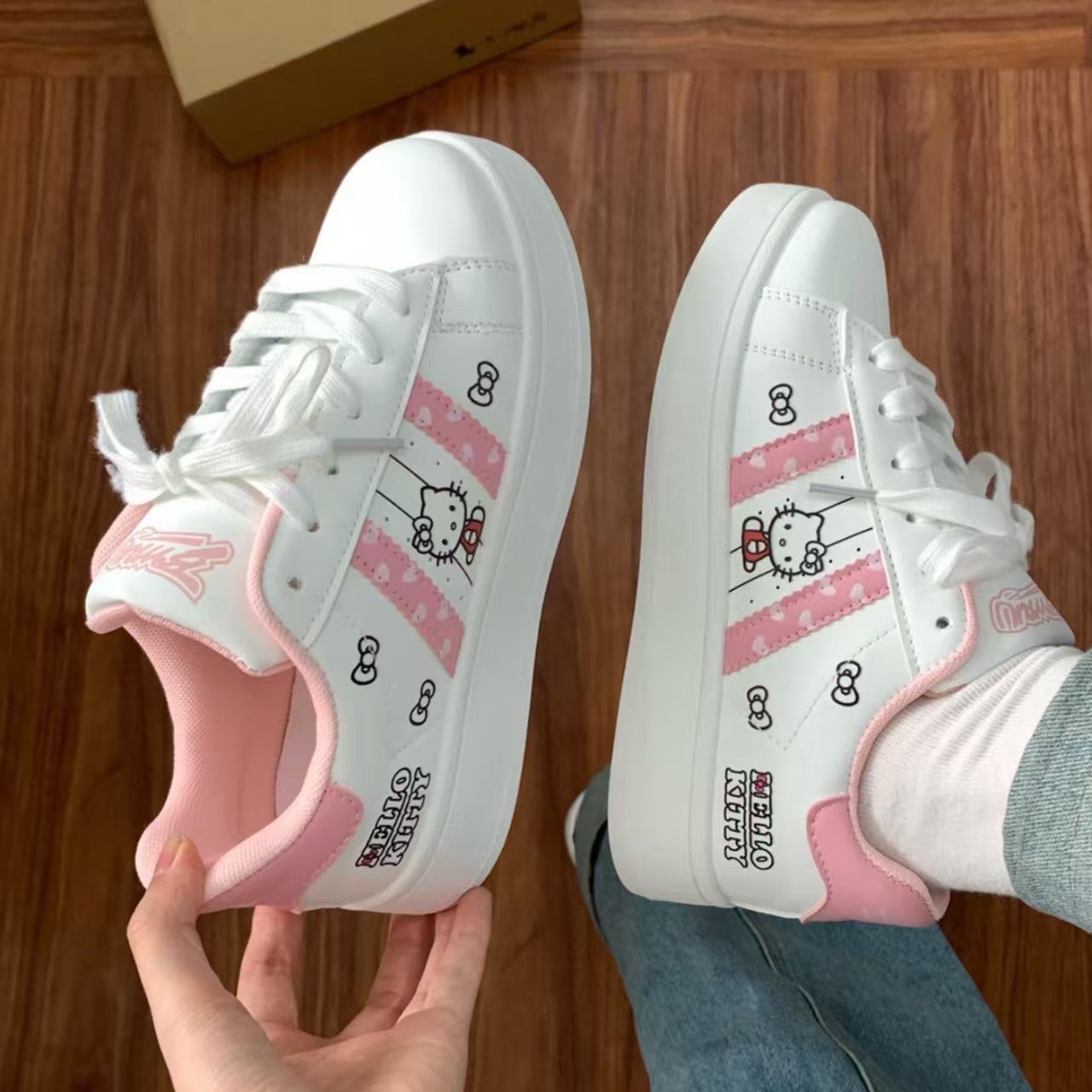 Modne buty Hello Kitty, codzie – Women Shoes Sneakers recenzja i cena