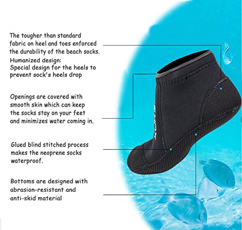 3mm neoprenowe skarpety nurkow – Women'S Shoes Neuropathy recenzja i cena