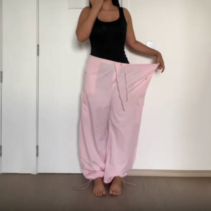 Odzież Y2K Oversized Plus Size – Women Shoes Joggers recenzja i cena